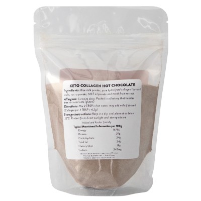 Keto Collagen Hot Chocolate 200g